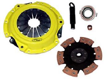 89-90, Clutch Kit, Xtreme Duty, 6 puck Race, Solid