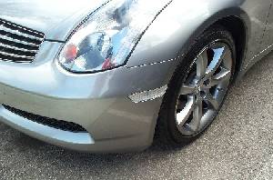 Clear Side Markers Lens, Coupe